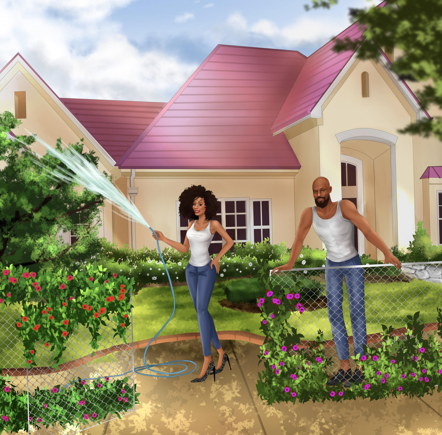 The Wedding Website of Lizzy Amas and Tari Benson .I.