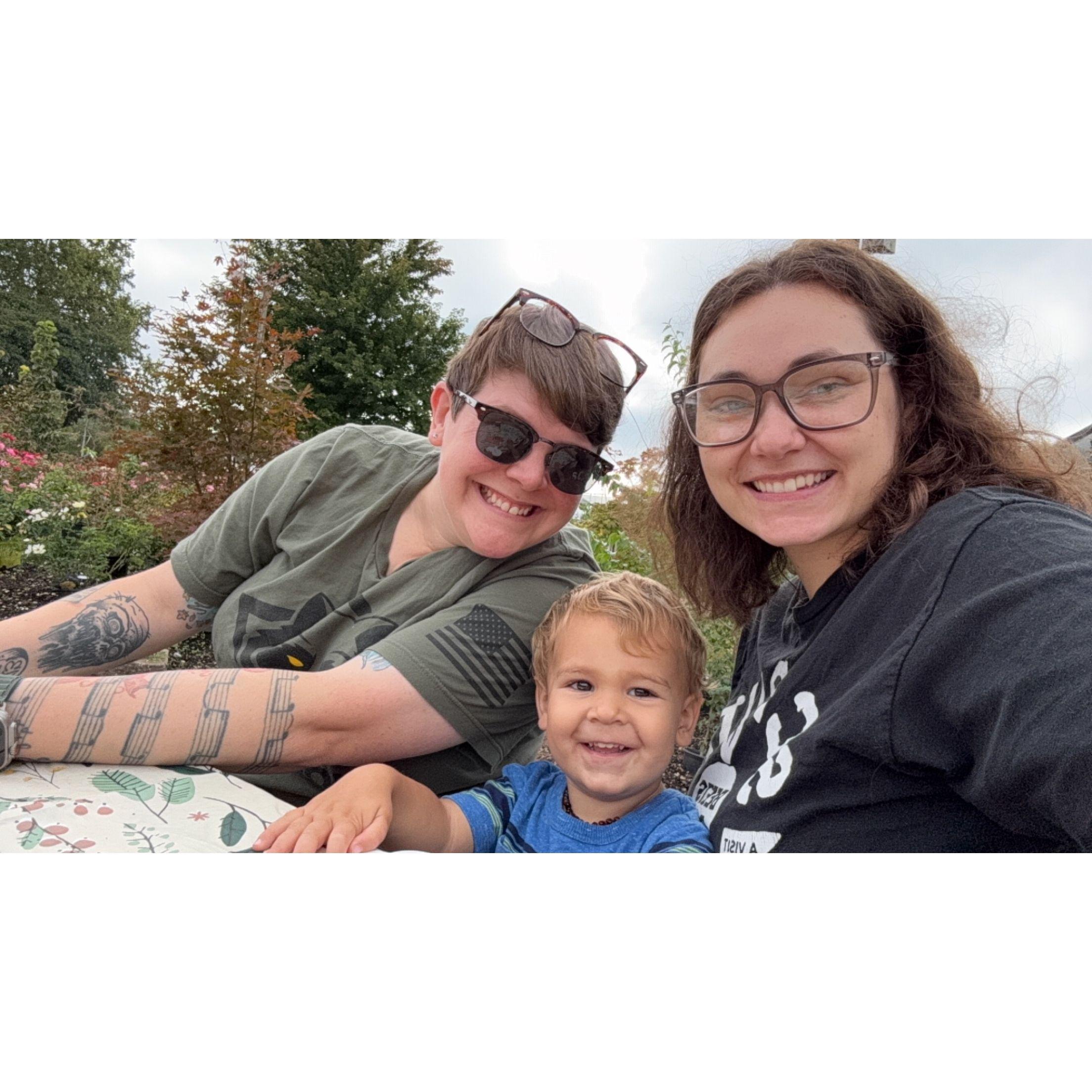 Our first family fall outing