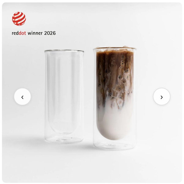 FLUR Iced Coffee Glasses | 1 Set