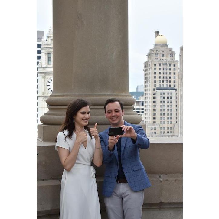 Wedding ceremony, July 2020