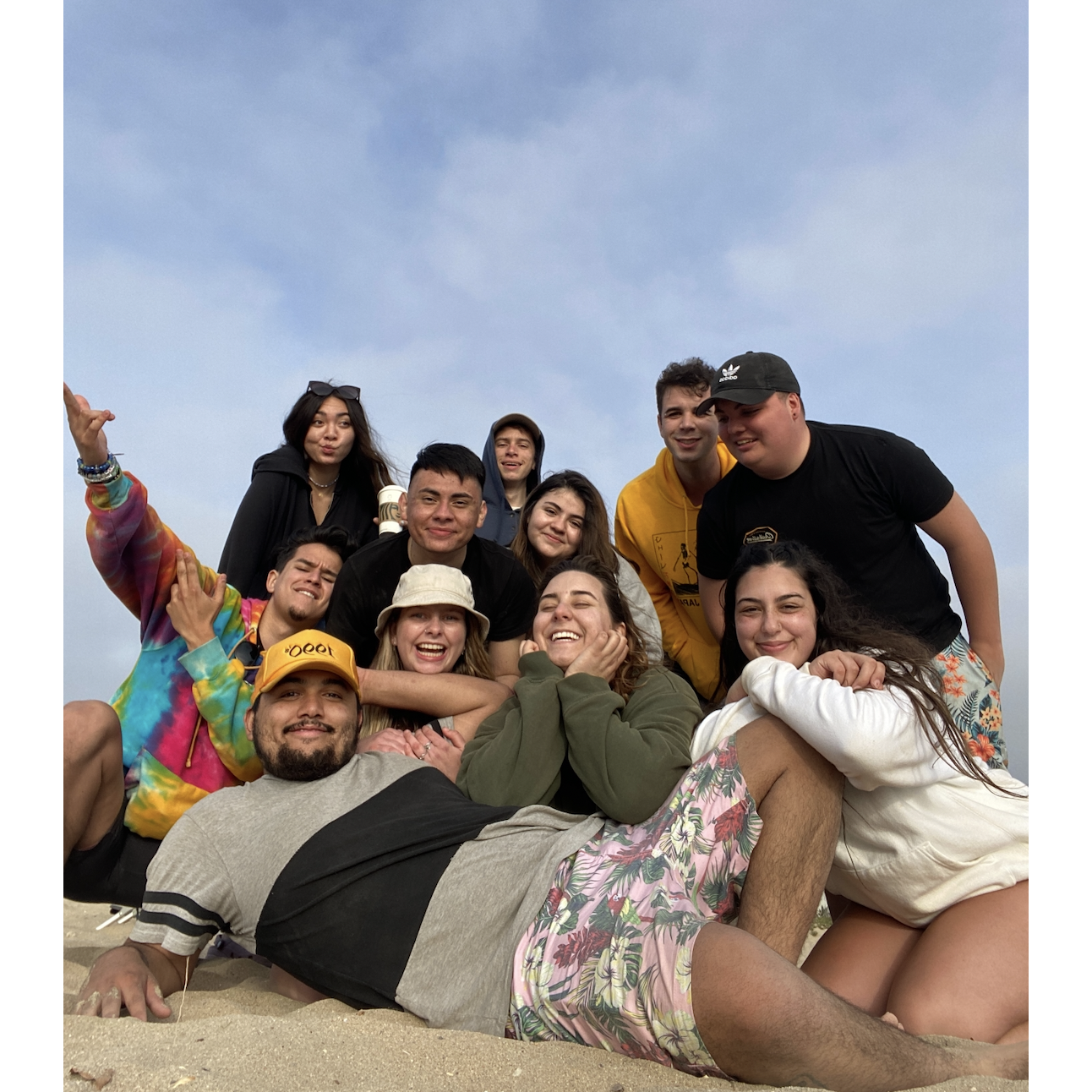 Friends at the beach