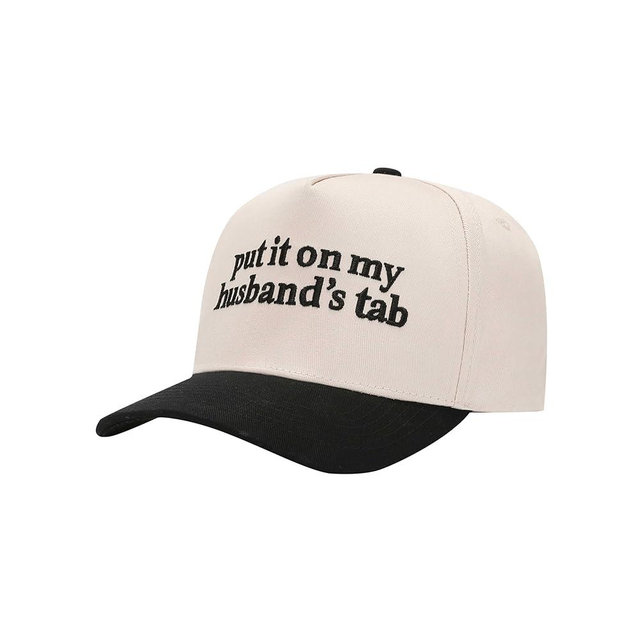 Put It On My Husband’s Tab Vintage Hat Trendy Vintage Baseball Cap Brown