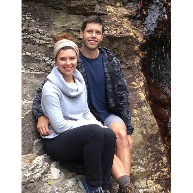 Hiking with Matthew's parents