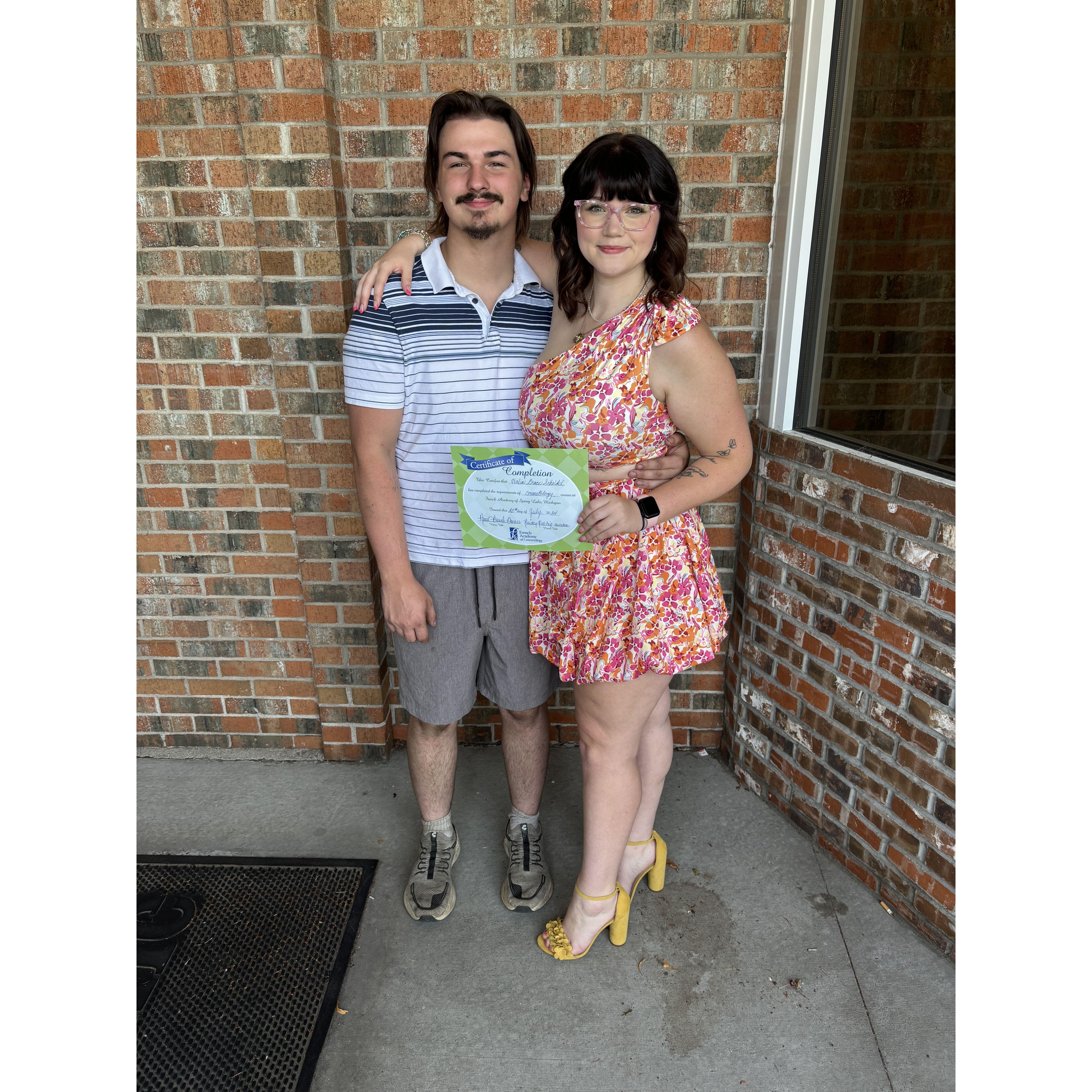 my second graduation