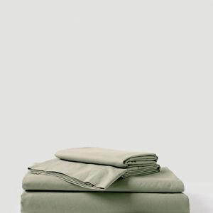 Home Organic Cool-air Percale Sheet Set made with Organic Cotton | Pact