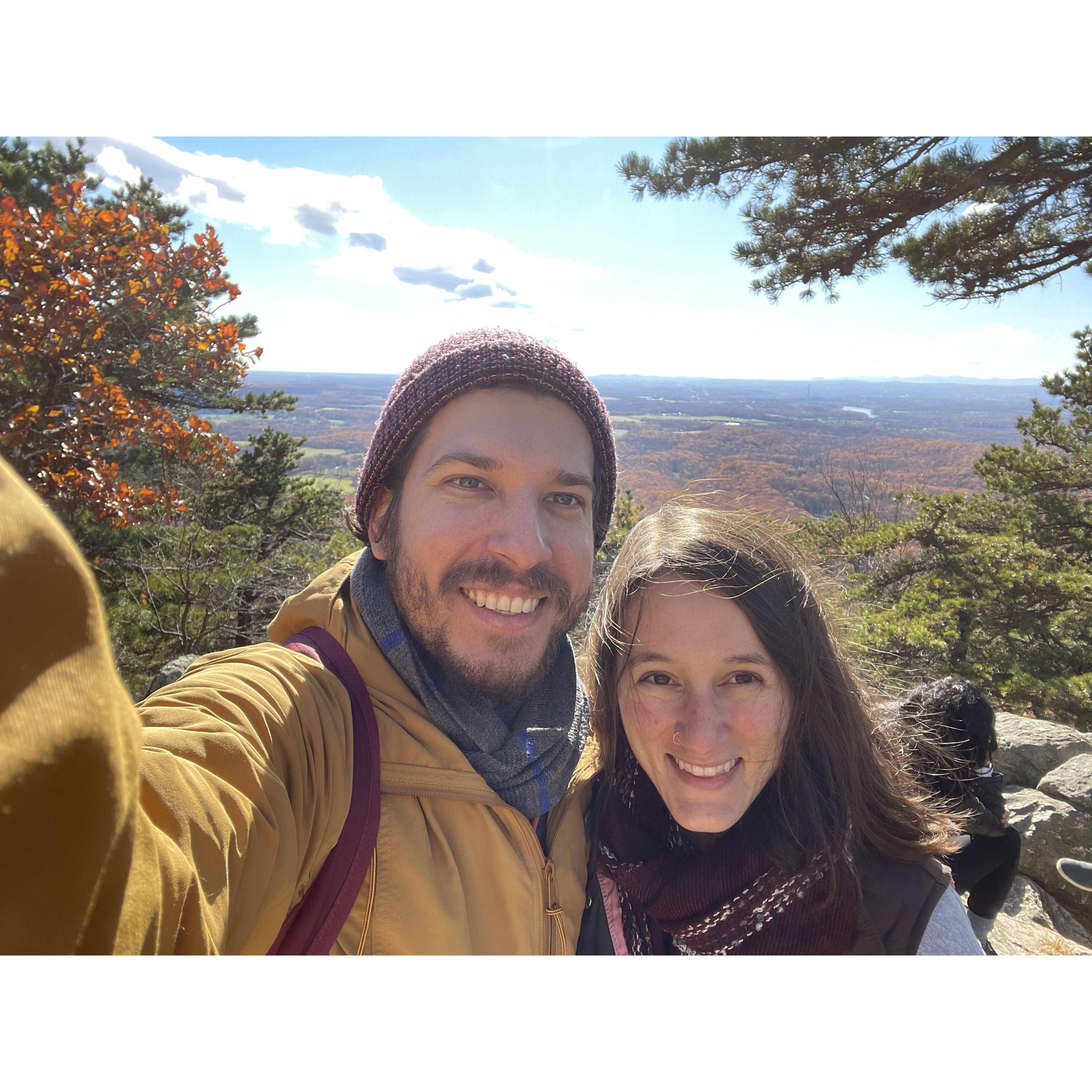 Sugarloaf Mountain, where we got engaged!