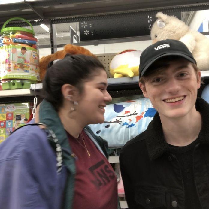 Nothing like a Walmart date night! Judging by these outfits this was taken EARLY college over a holiday visit when we would have to do long distance.