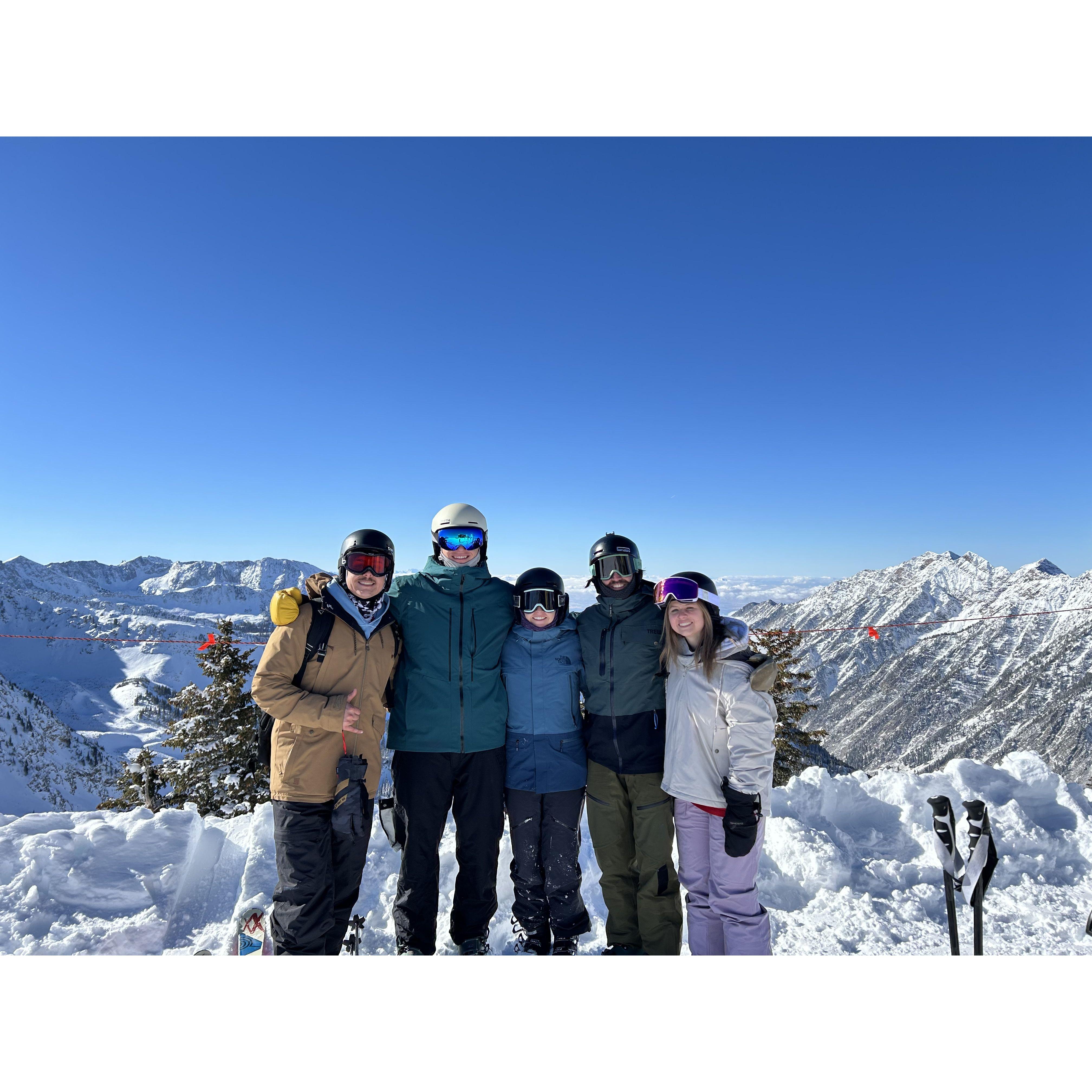 Skiing Snowbird with family - November 2024