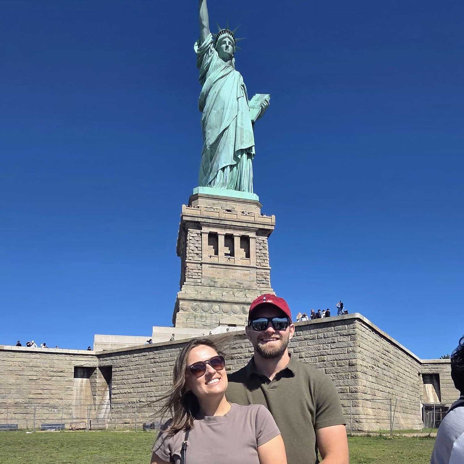 Visiting Statue of Liberty and crossing from our wish list!