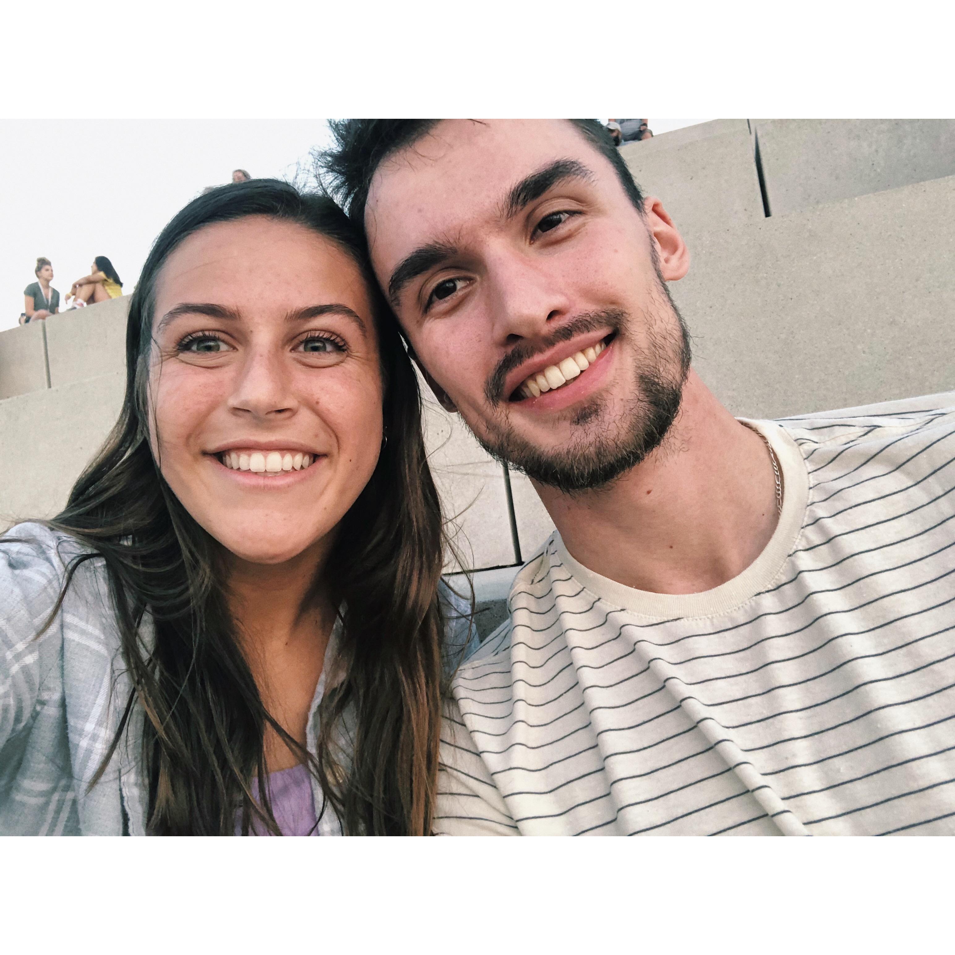 Our first date at lakewood park!
