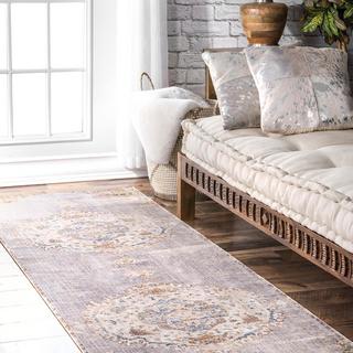 Shaunda Medallion Fringe Runner