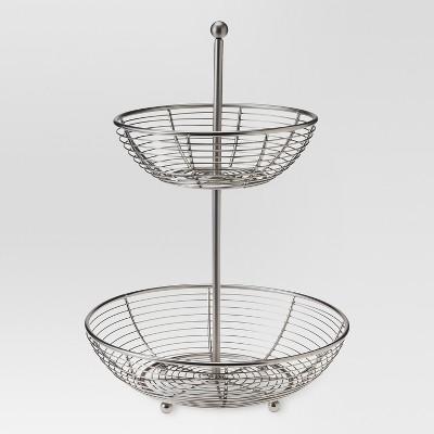 Matte Finish 2-Tier Fruit Basket - Threshold™