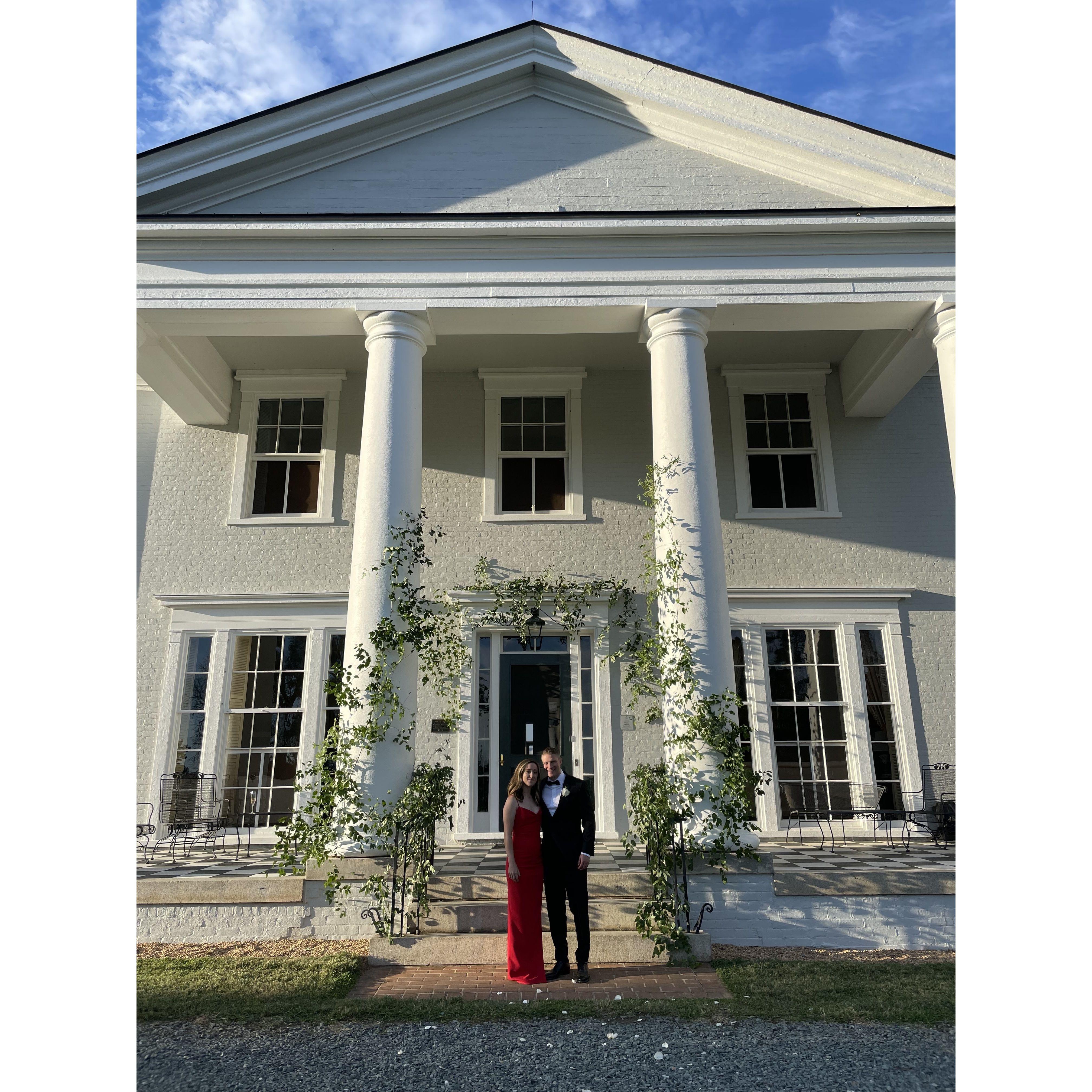 A & A attend Jordan & Lizzy's wedding in Charlottesville Virginia. September 2021