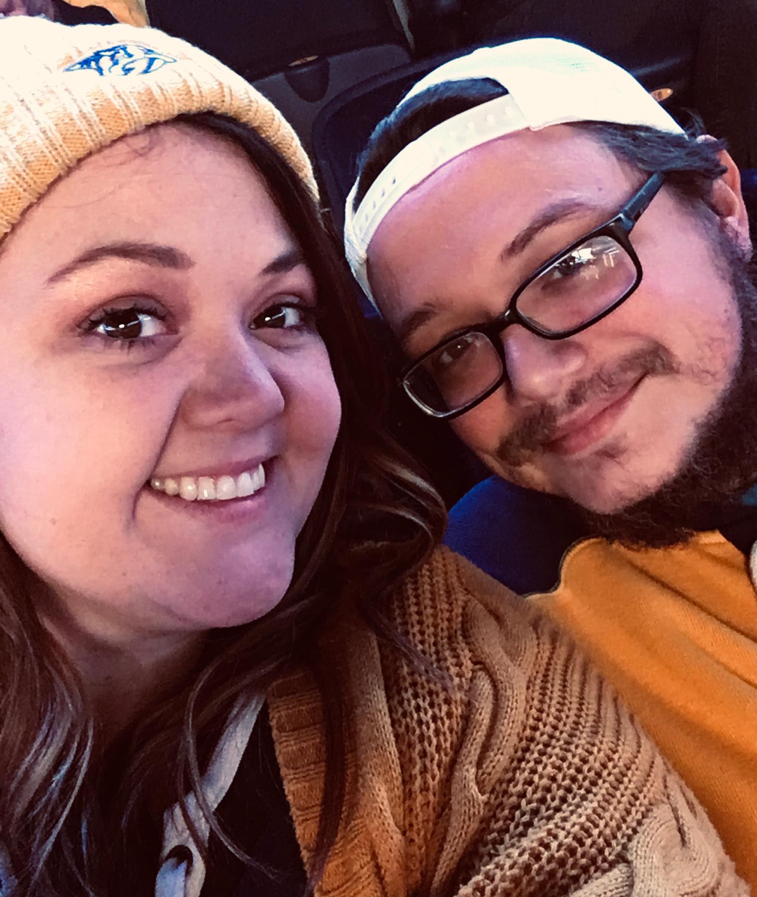 This was their first Preds game together!