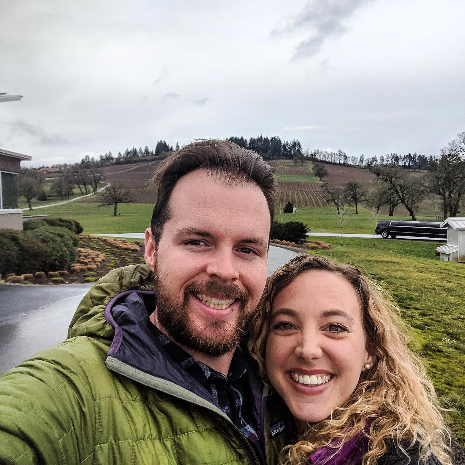 Wine tasting in Oregon!