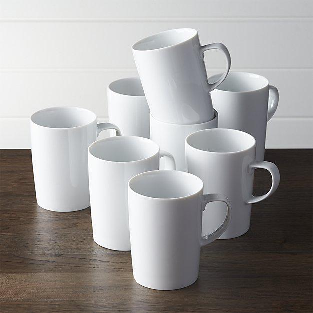 Set of 8 Verge Latte Mugs