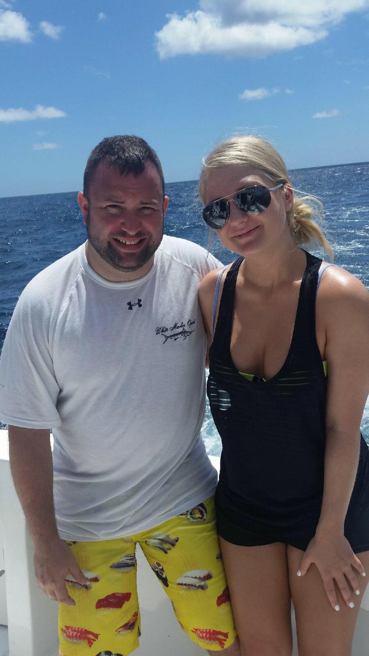 One of our first fishing trips together.