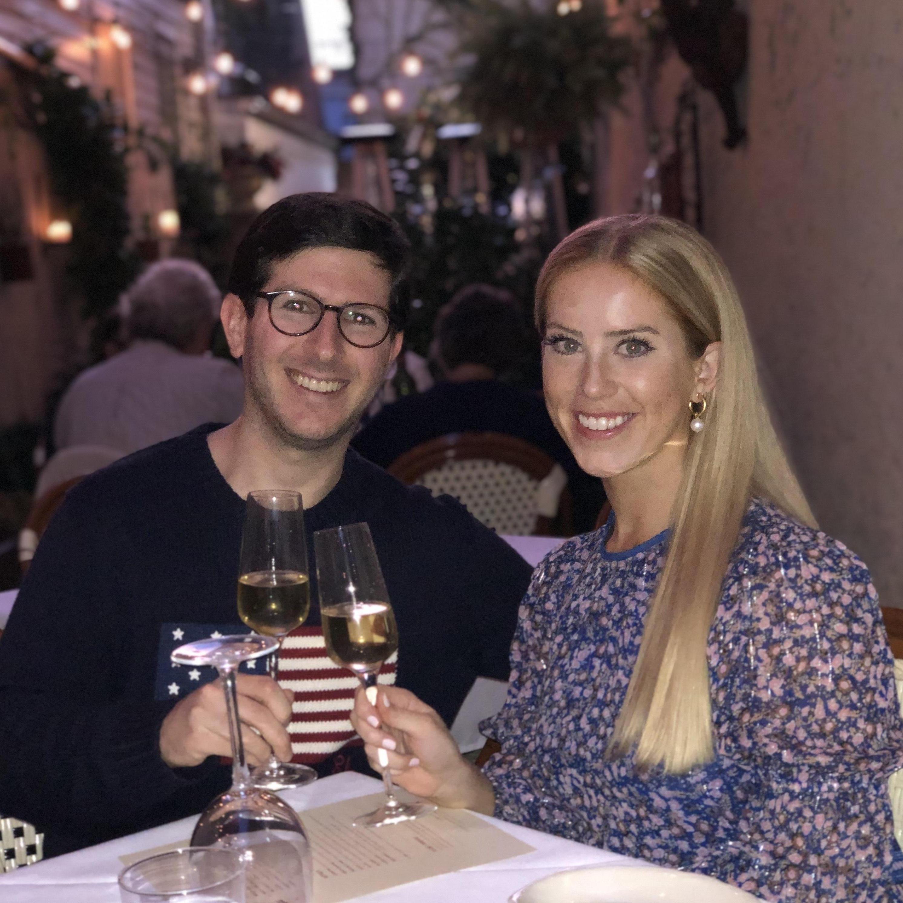 Celebrating our original wedding date (10/2/21) at one of our favorite Italian restaurants
Anjelica's in Sea Bright