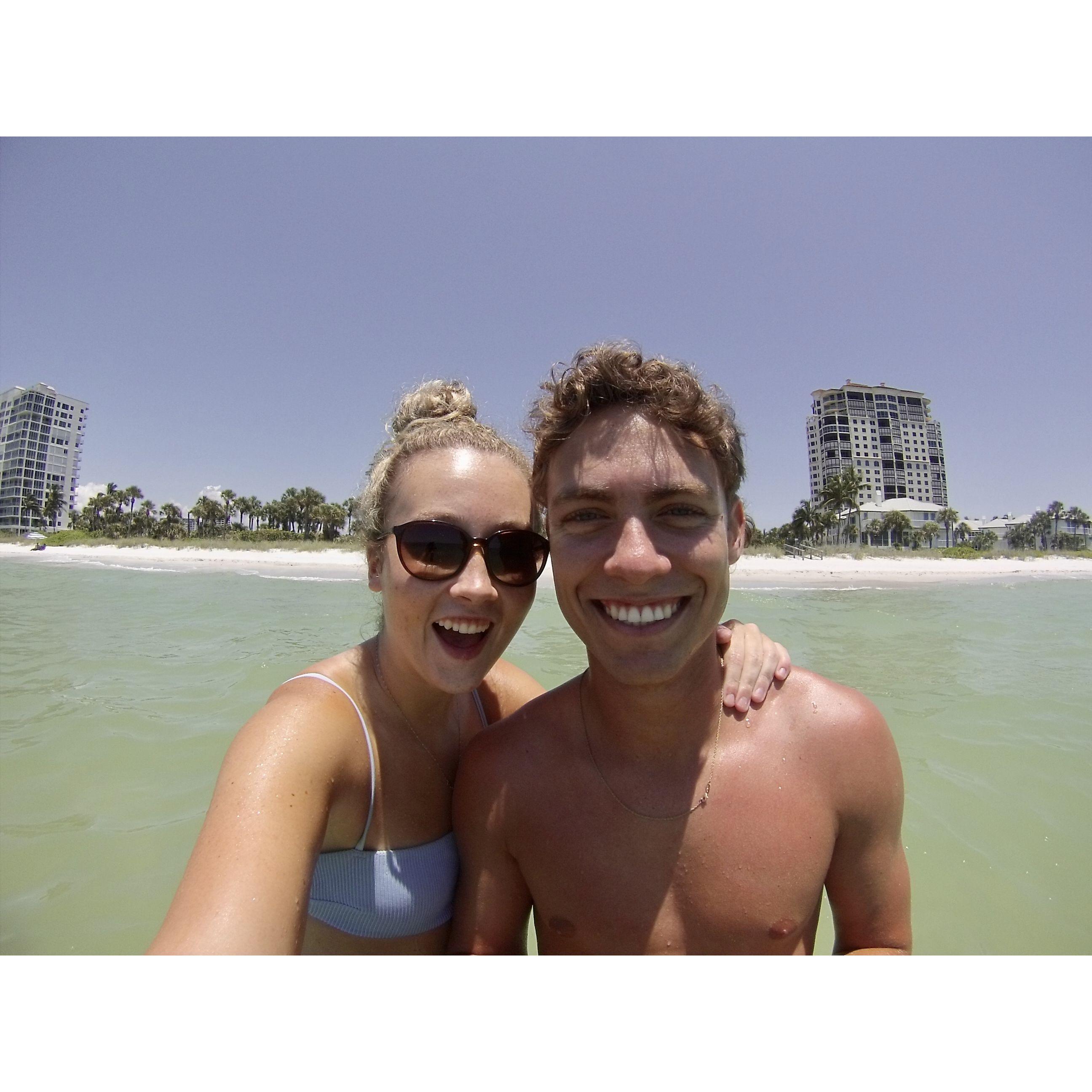 McCarley's first trip to Naples! (Connor's hometown)