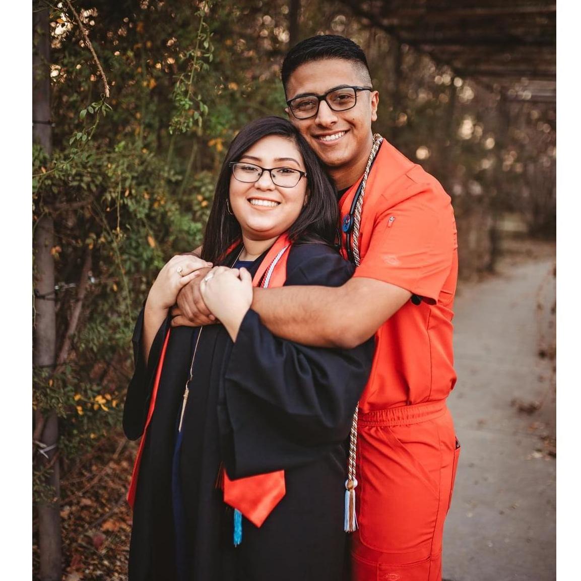 Graduation pictures together