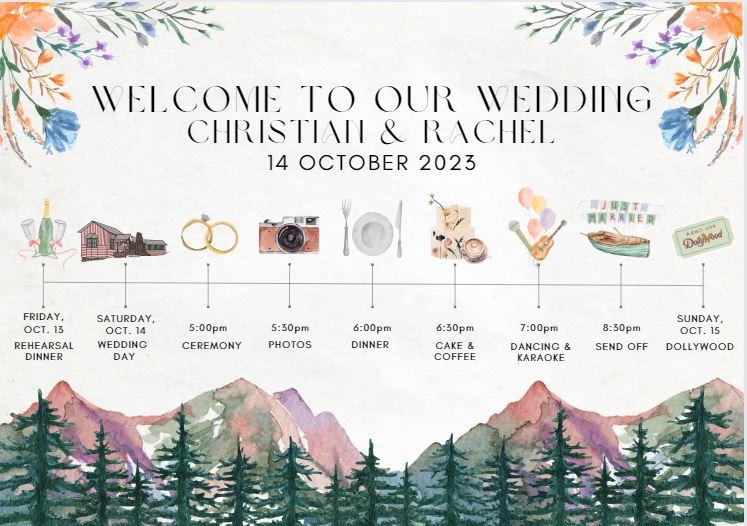 The Wedding Website of Rachel McMurray and Christian Brower