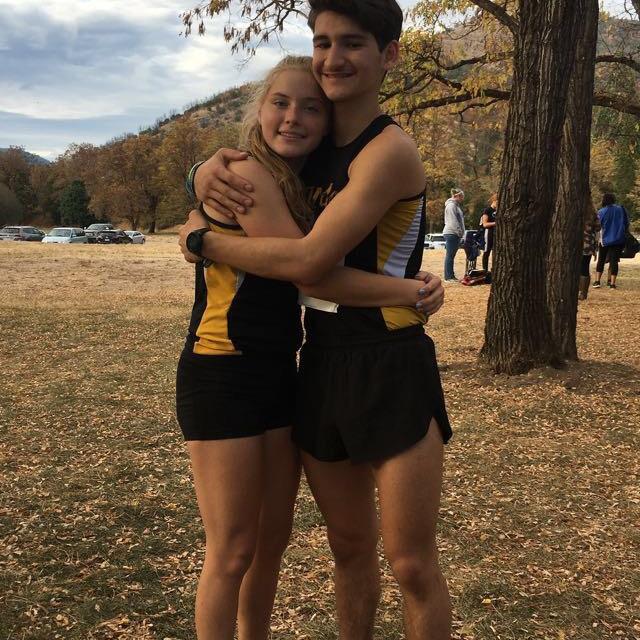 A photo taken in 2018 after a highschool cross country race.