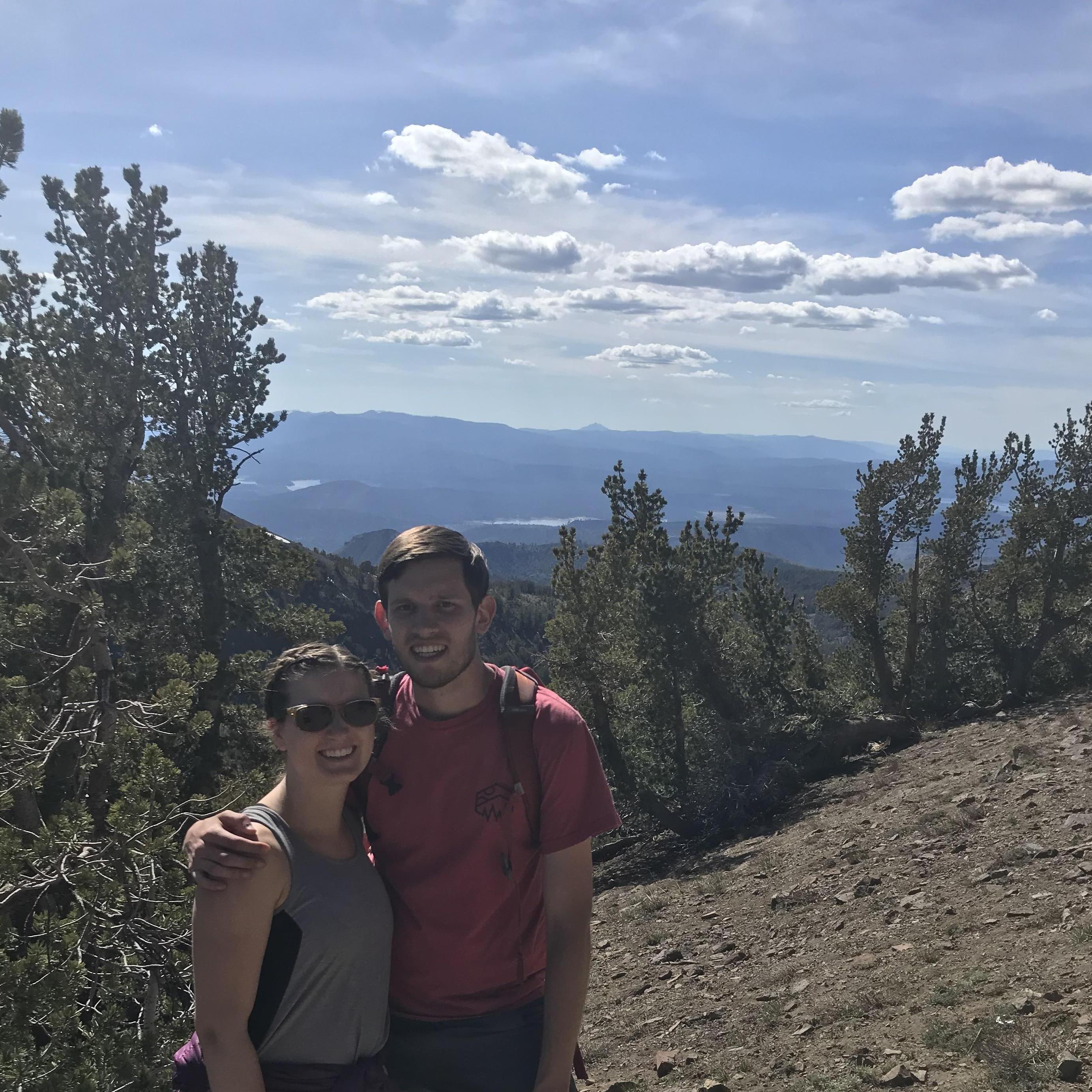 Hiking Mt. Rose, NV, 2020