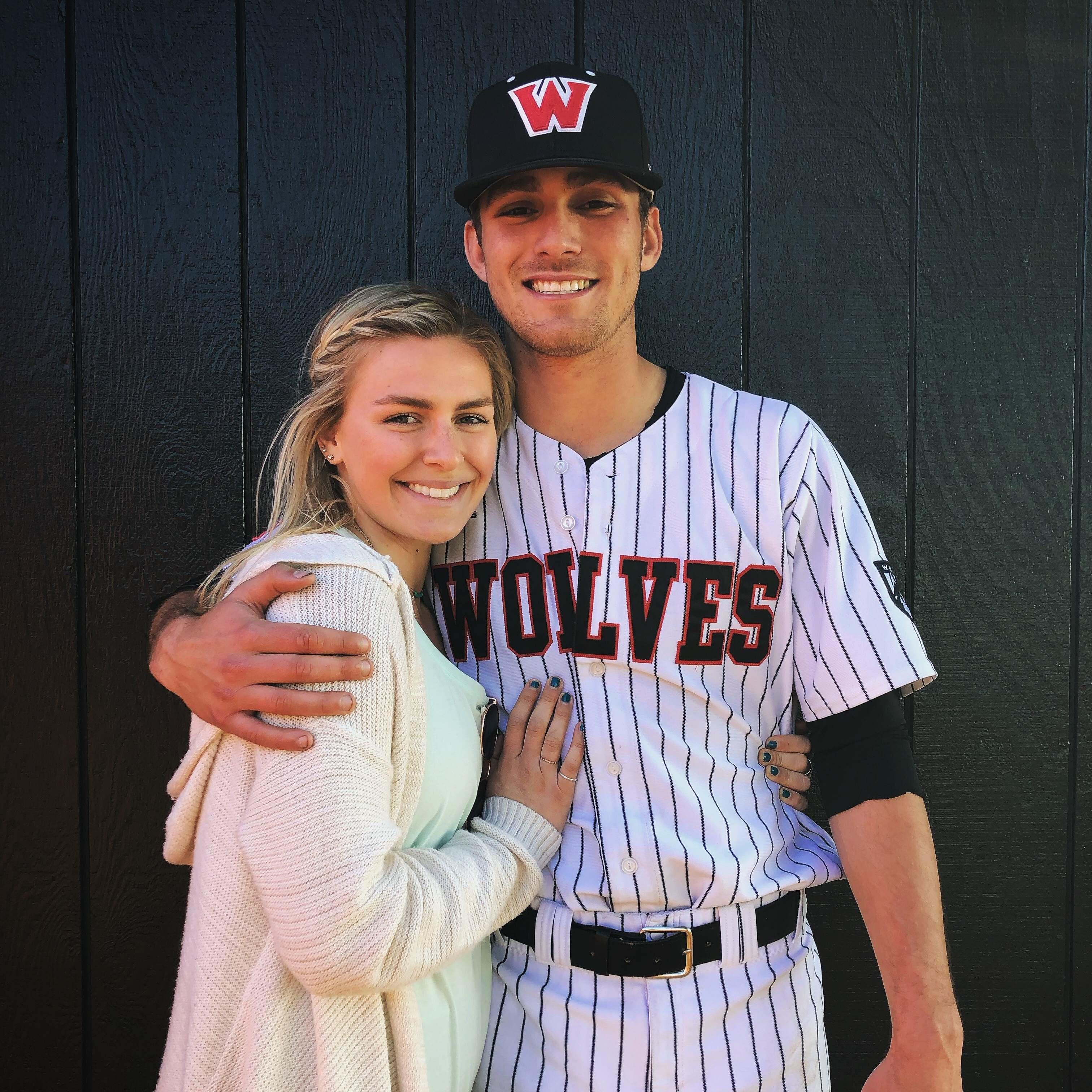 One of the first baseball games I watched at WOU 