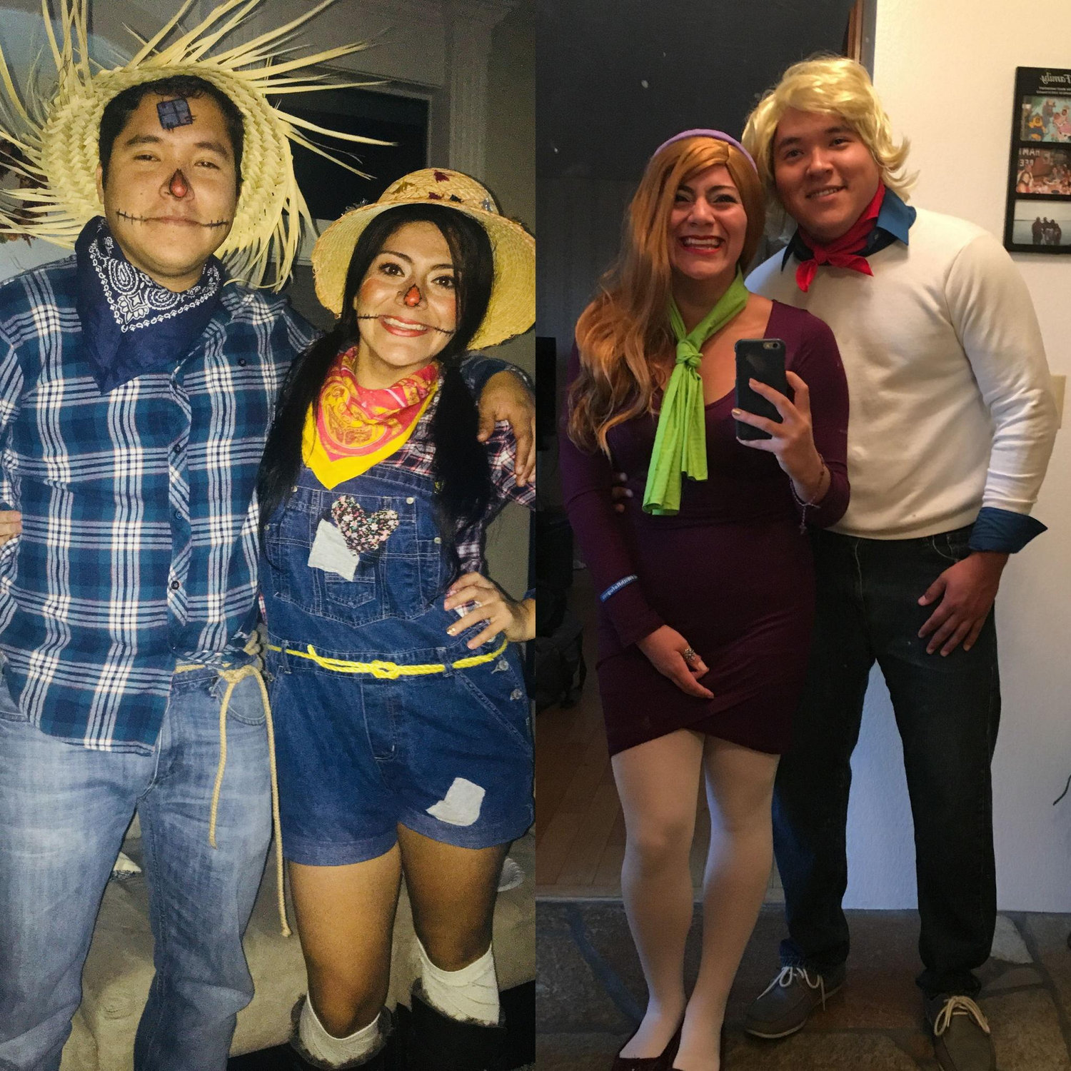 Halloween 2017 (Scarecrows ...
Daphne & Fred from Scooby Doo)