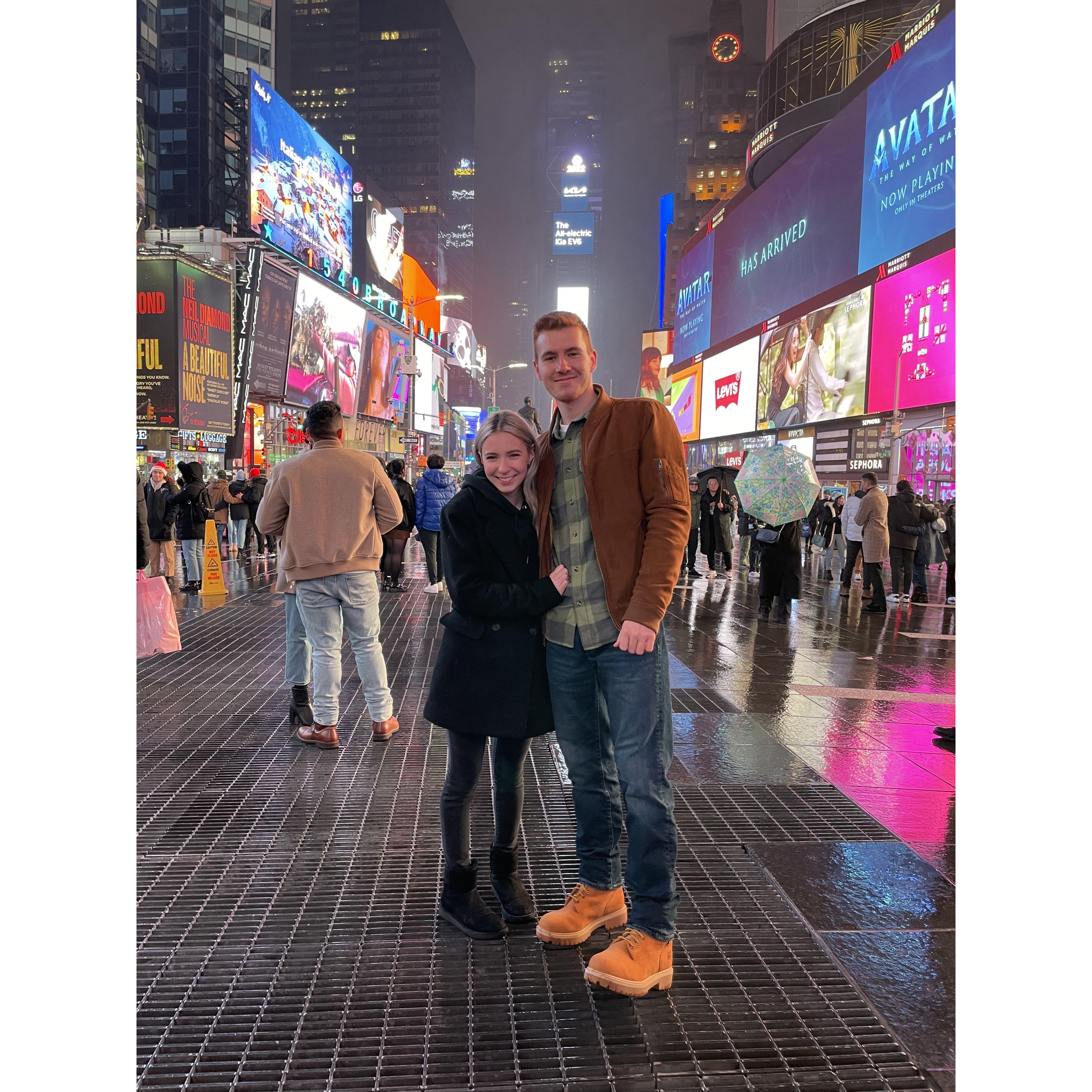 Our first trip to NYC Christmas 2022