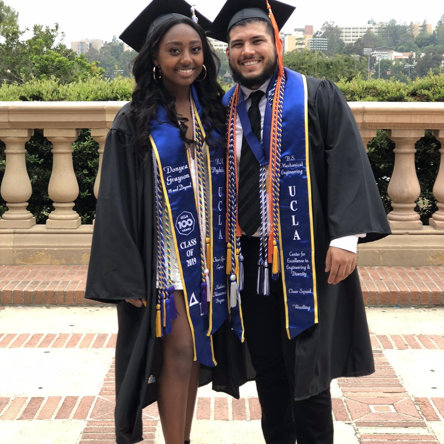 Our last day on at UCLA together #classof2019