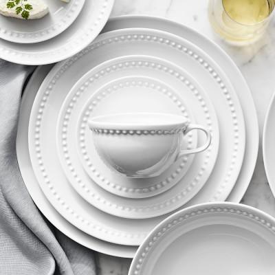 Pillivuyt Beaded Coupe Dinnerware Collection - 16pc set