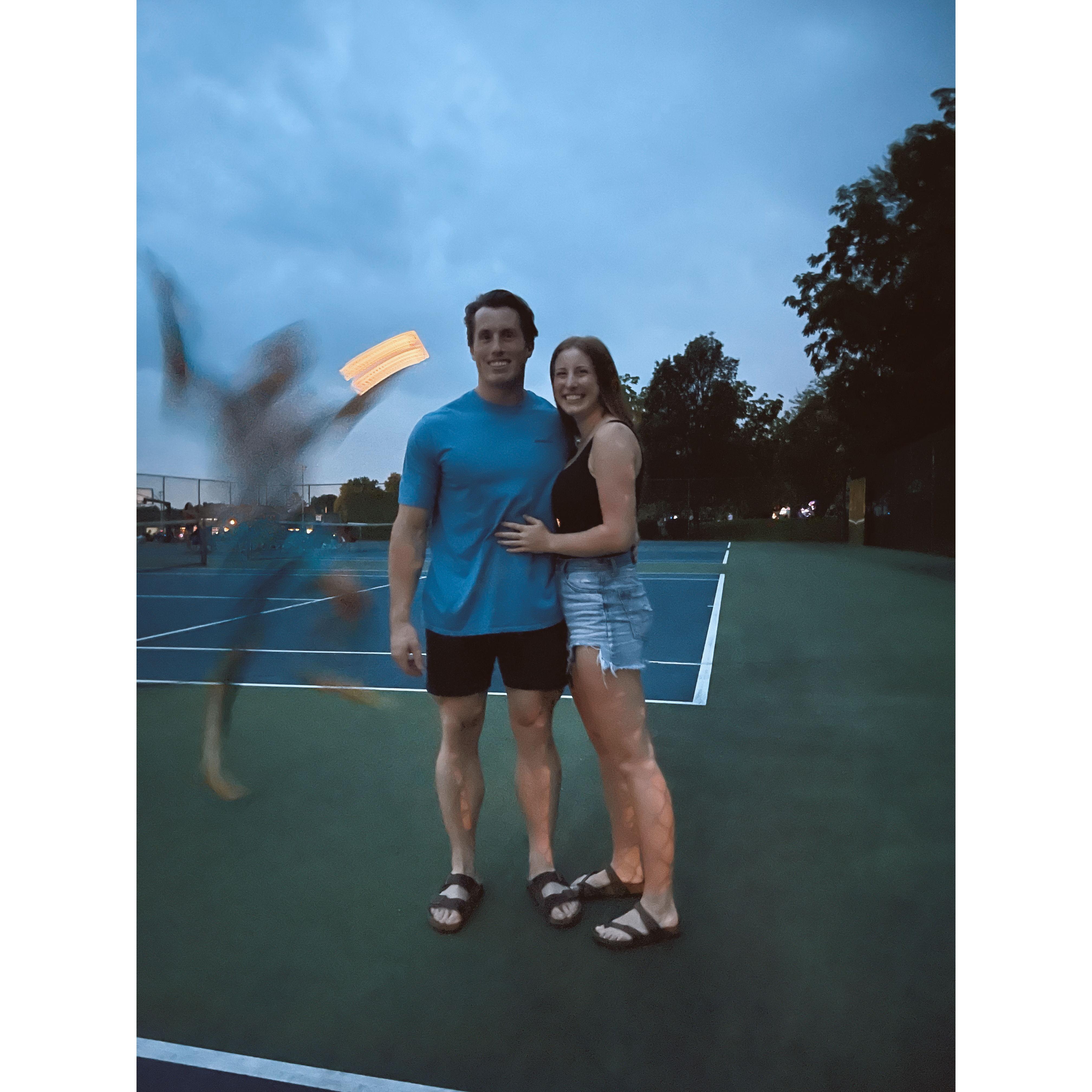 Our first picture together