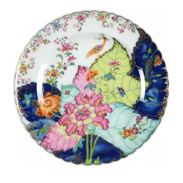 Tobacco Leaf Bread Butter Plate
