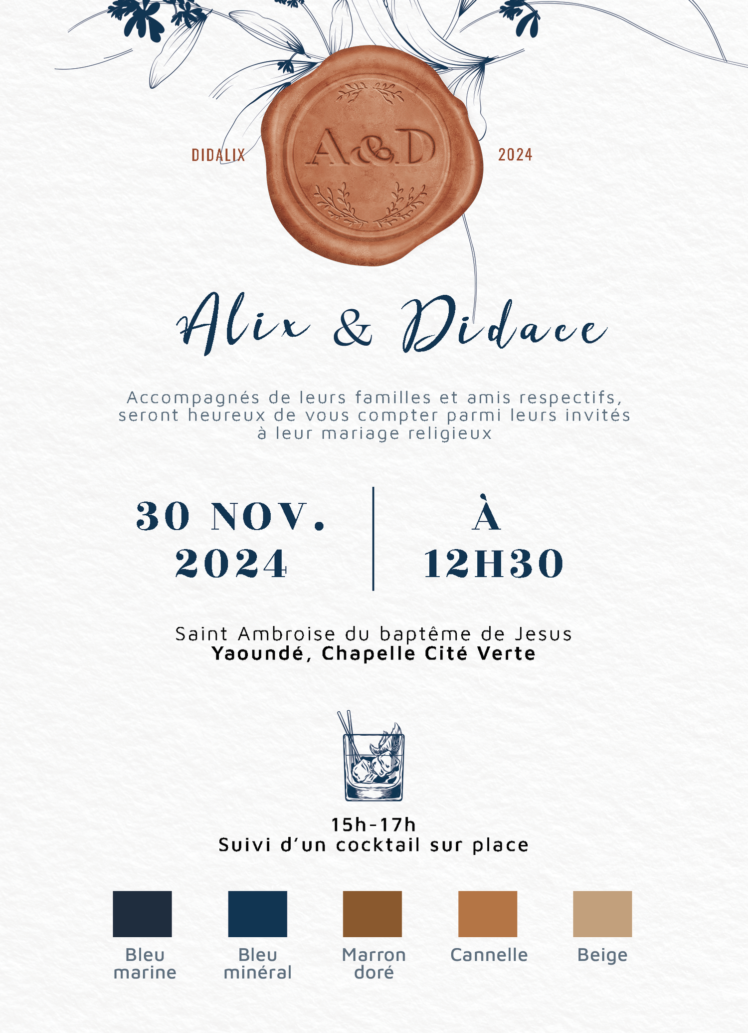 The Wedding Website of Rudy D. GBAGUIDI KOUAM and Alix D. KUETE KAMTO