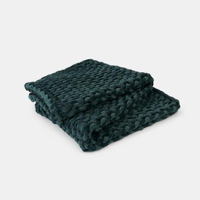Bearaby - Sapphire 20 lbs Eco-Velvet Weighted Blanket