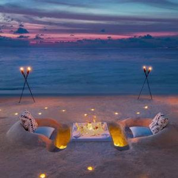 Romantic Dinner on the Beach