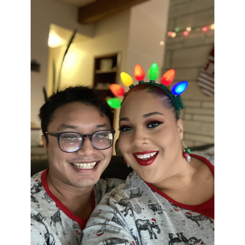 Christmas 2020, just the 2 of us.