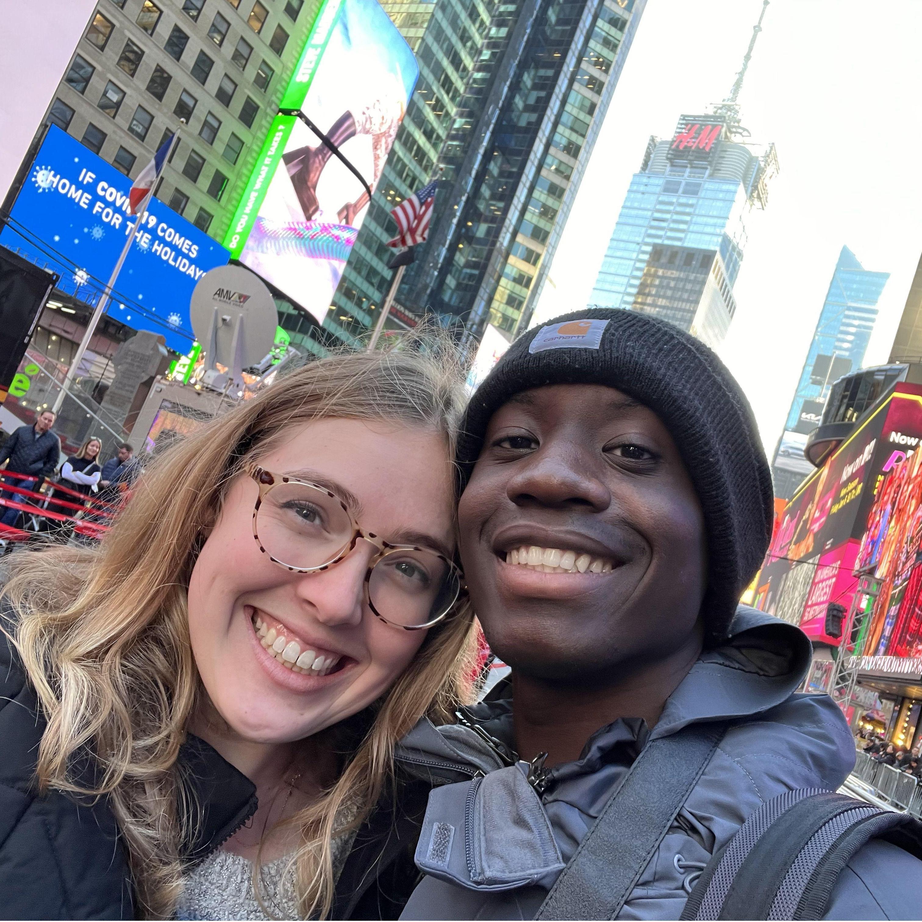 Quick trip to NYC while Irénée was at school in Connecticut!