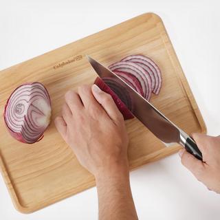 Edge Guard Rubber Wood Cutting Board