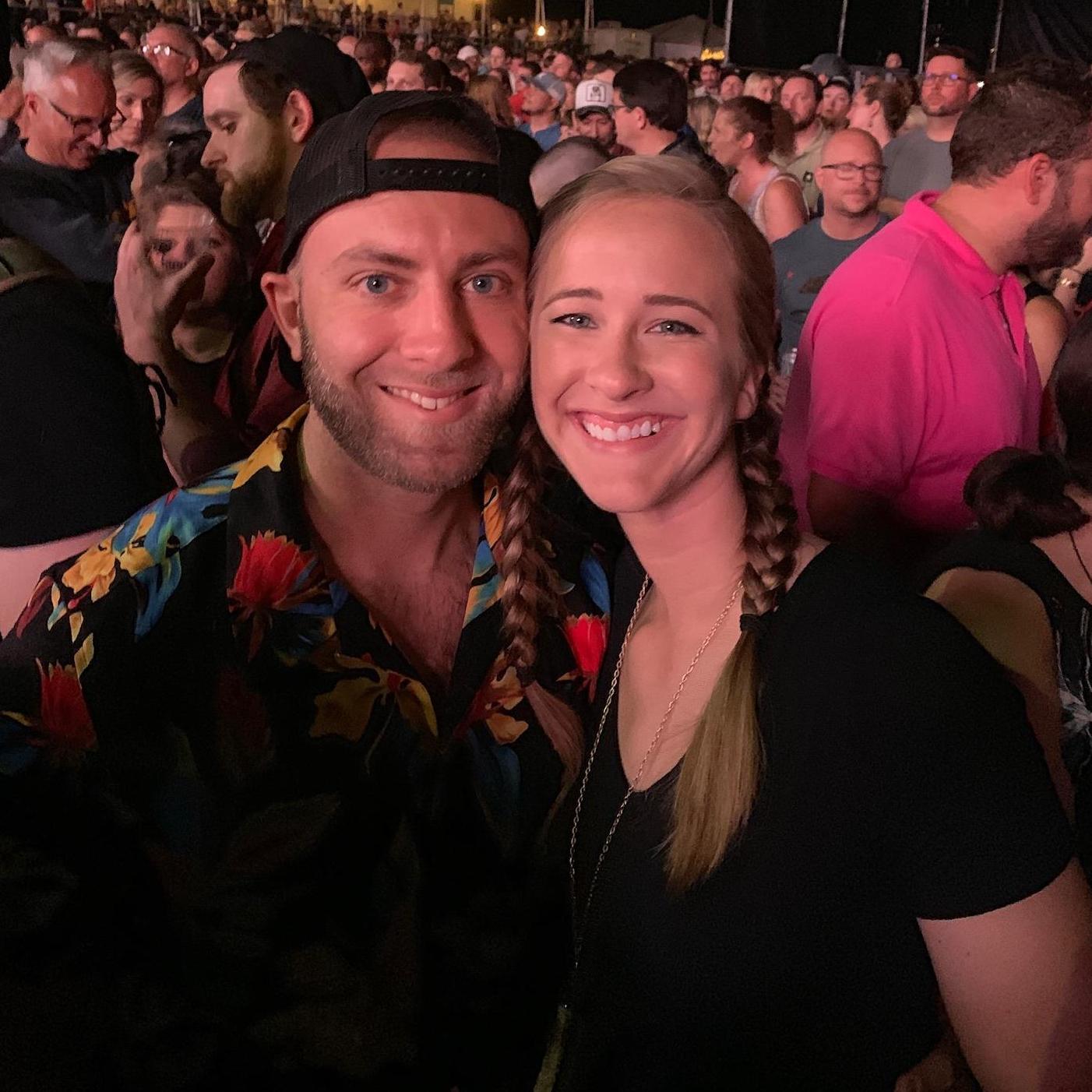 DMB and tropical shirts at Memphis MusicFest