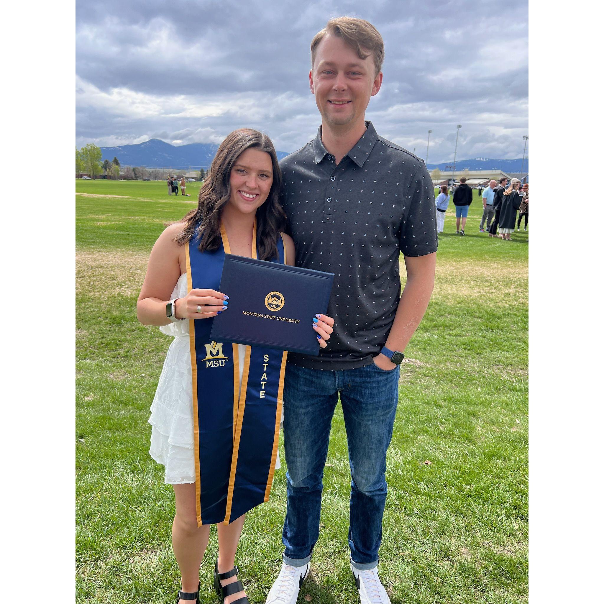 Lexie's college graduation.