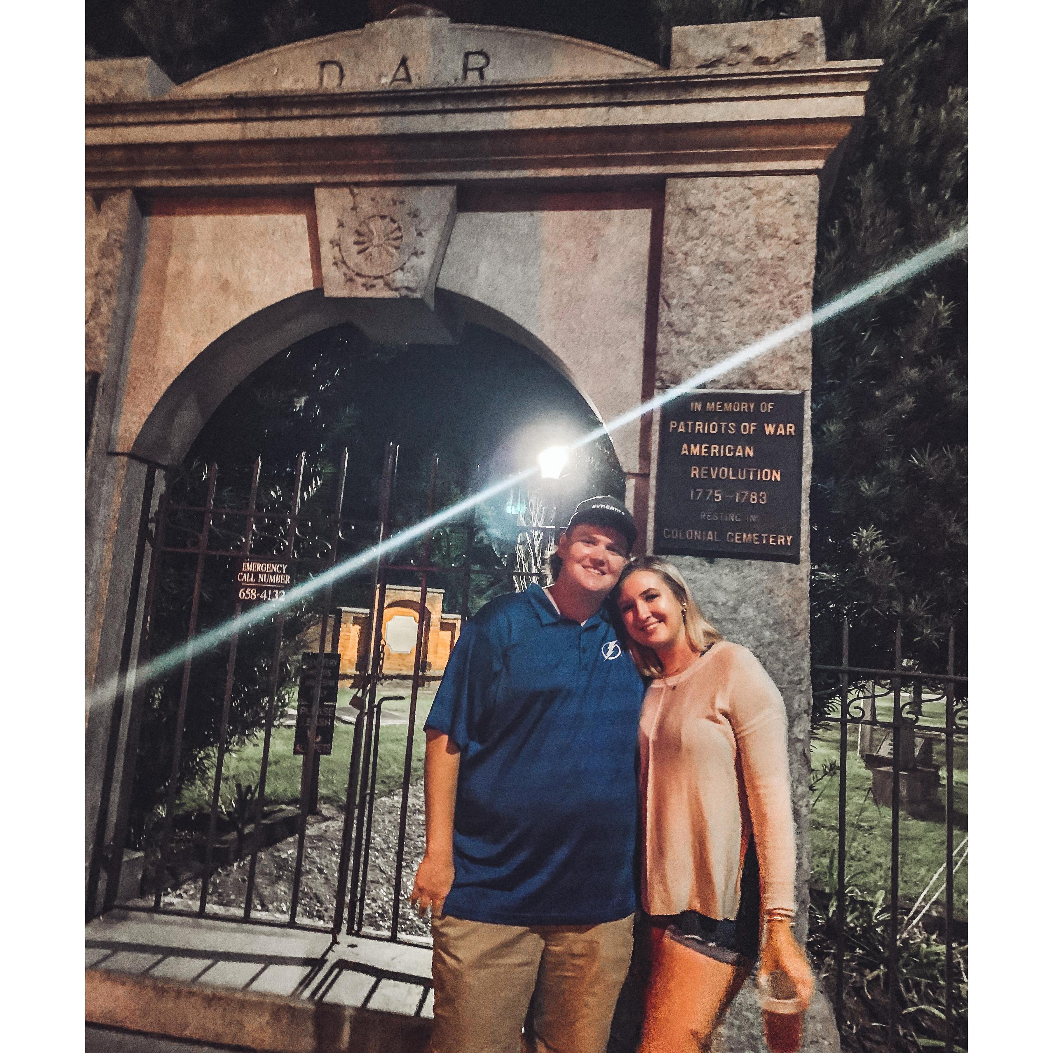Ghost tour adventures in Savannah, Georgia 2020