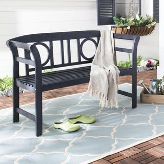 Shapes 2-Seat Outdoor Bench