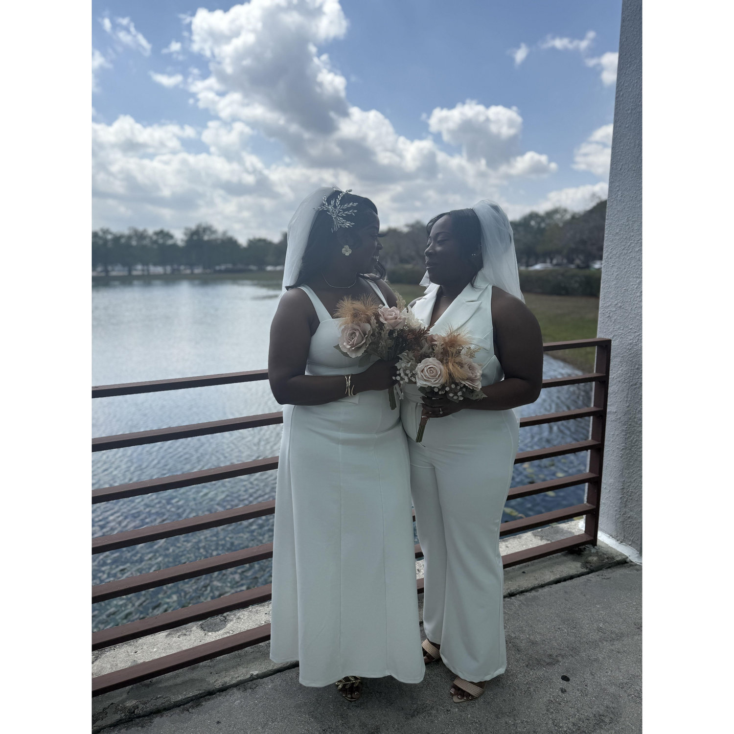 We just said "i do"