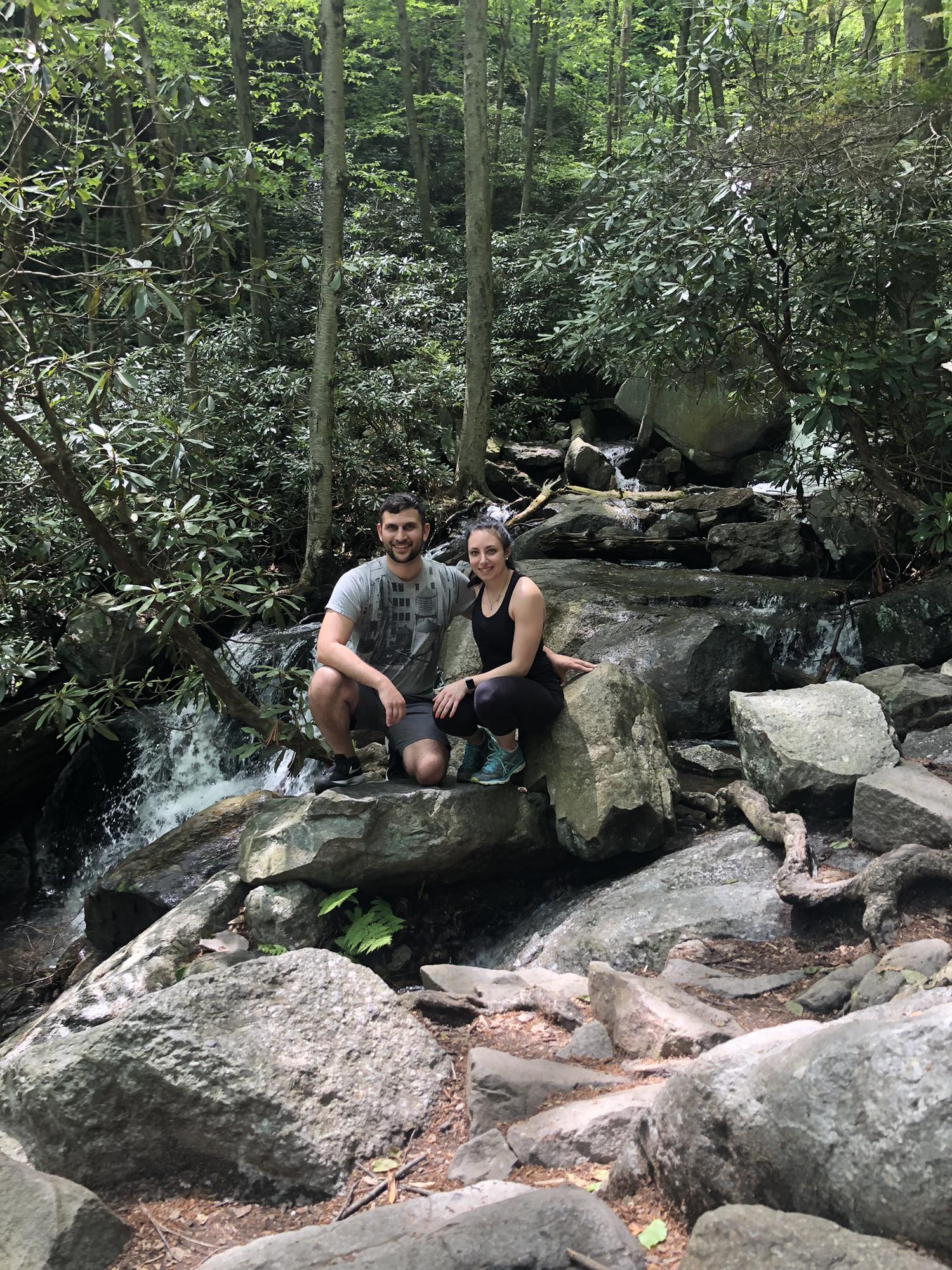 First hike in the Poconos