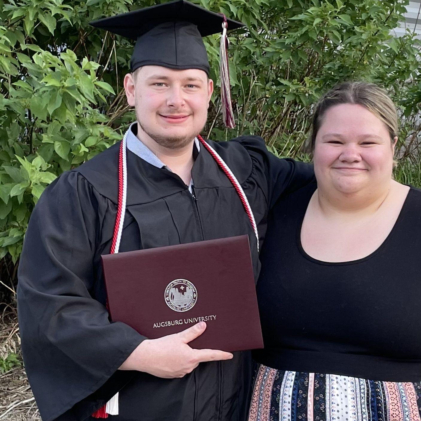 Nick graduated College- June 2021