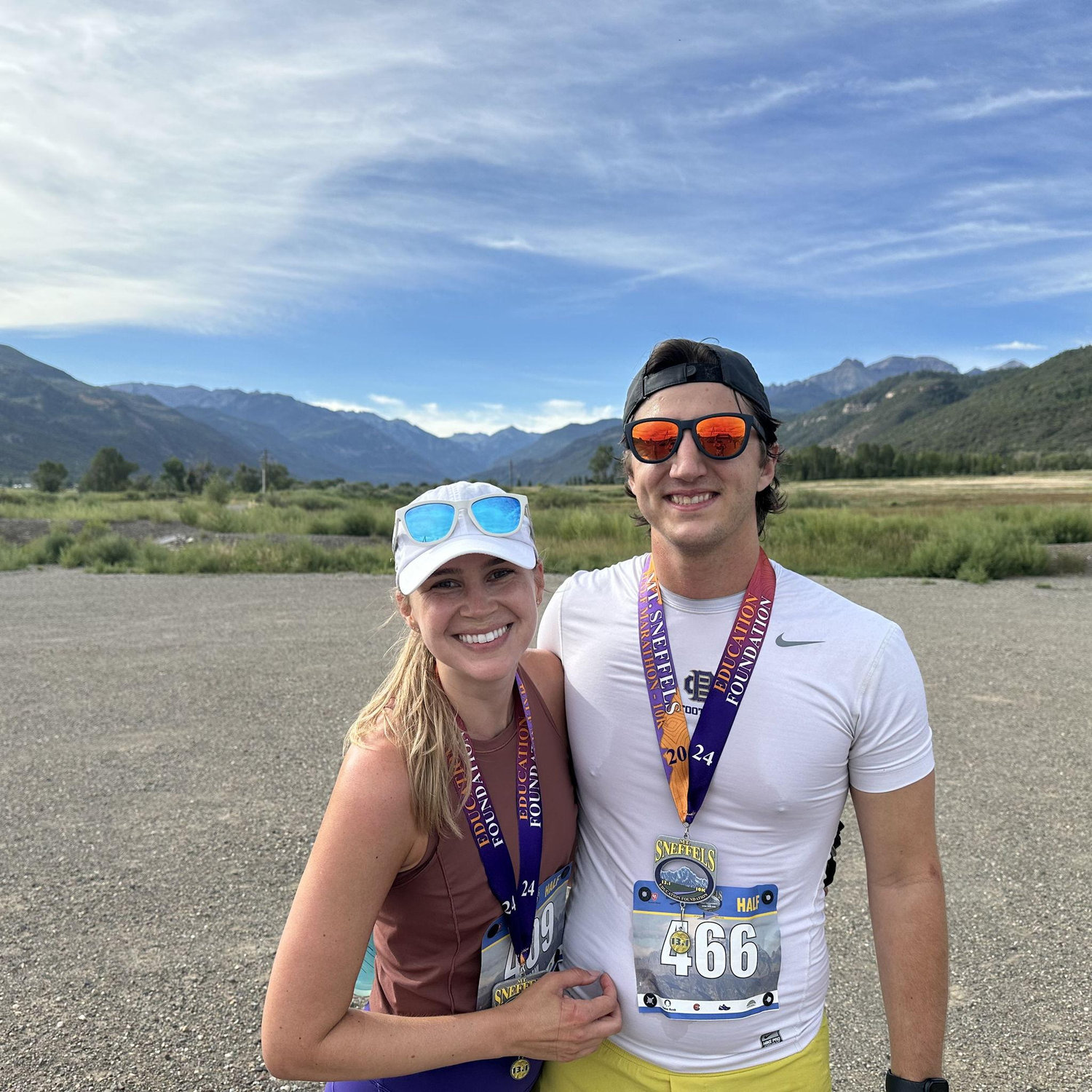 Racing in Ouray.