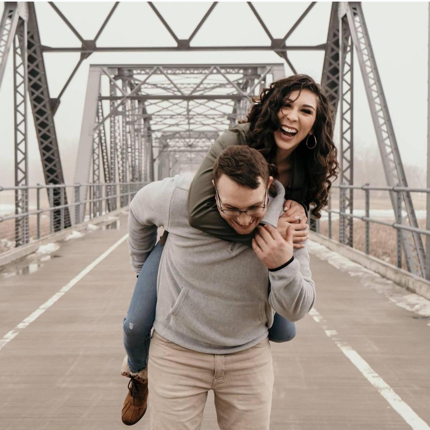 We may look adorable, but I'm actually trying to sneak a rear naked choke in...
