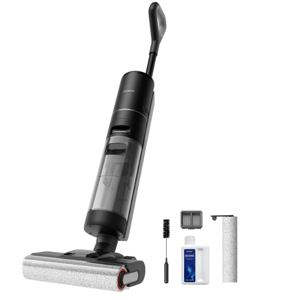 DREAME H12 PRO Wet Dry Vacuum Cleaner, Cordless Vacuum Mop All in One, Smart Floor Cleaner for Hard Floor, One-Step Edge to Edge Cleaning with Hot Air Drying